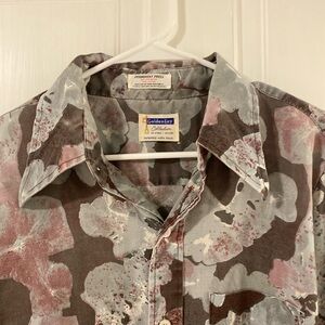 Goldenkey Floral Button-Up Shirt